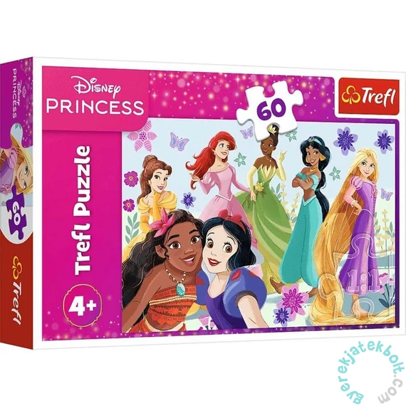 Trefl 60 db-os puzzle - Disney Princess (17409)