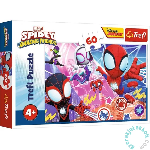 Trefl 60 db-os puzzle - Spidey és barátai (17410)