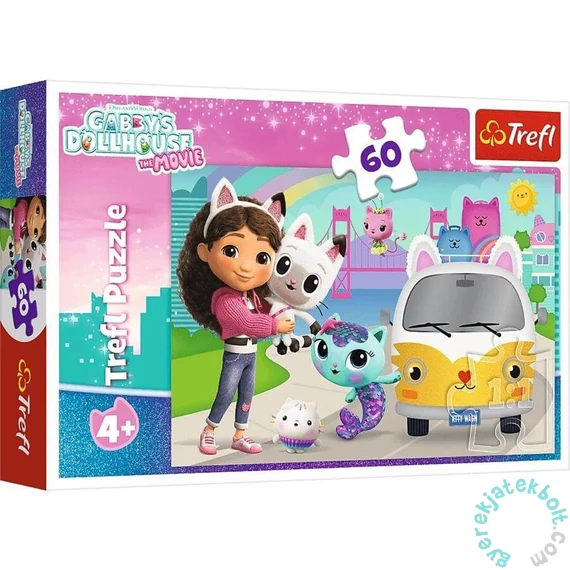 Trefl 60 db-os puzzle - Gabi babaháza - A film (17415)