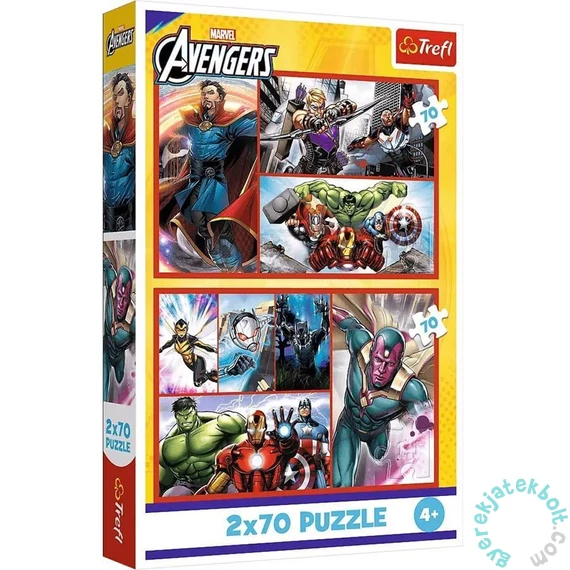 Trefl 2 x 70 db-os puzzle - Avengers - Bosszúállók (34439)