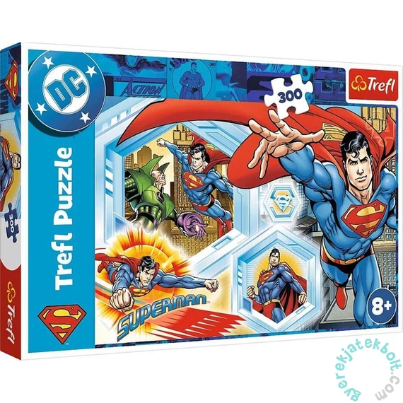 Trefl 300 db-os puzzle - Superman, az elpusztíthatatlan (23032)