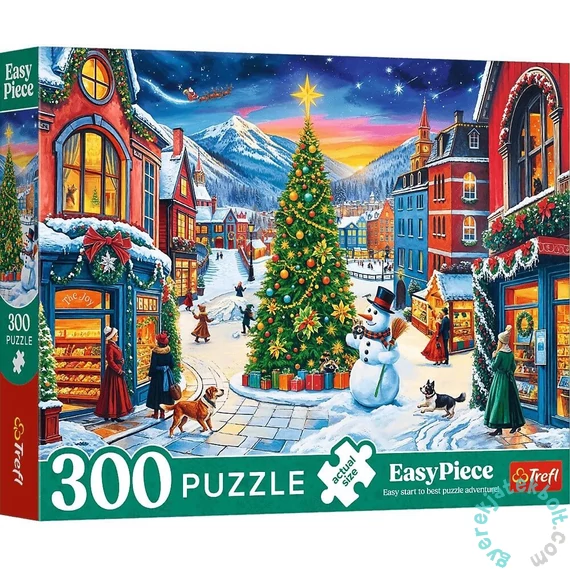 Trefl 300 db-os XXL puzzle - Easy Piece - Karácsonyi város (23104)