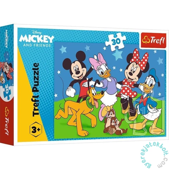 Trefl 30 db-os puzzle - Mickey egér és barátai (18309)