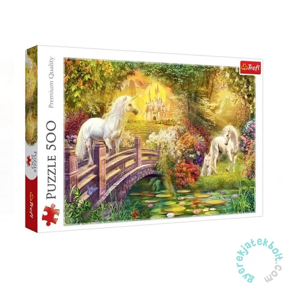 Trefl 500 db-os puzzle - Unikornisok (37489)