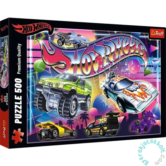 Trefl 500 db-os puzzle - Hot Wheels (37538)