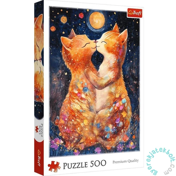 Trefl 500 db-os puzzle - Egy csók a holdfényben (37546)