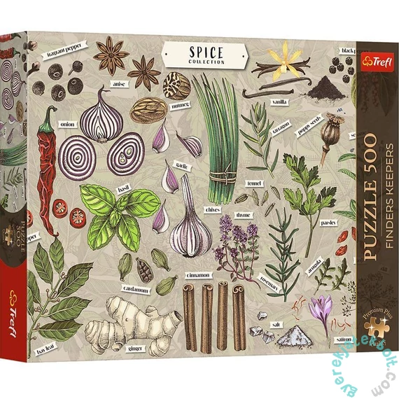 Trefl 500 db-os puzzle - Finders Keepers - Fűszerek (37610)