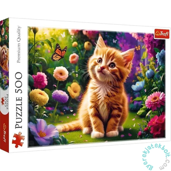 Trefl 500 db-os puzzle - Aranyos kiscica (37525)