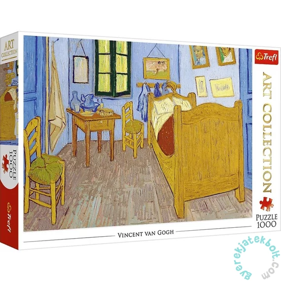 Trefl 1000 db-os Art puzzle - Van Gogh szobája Arles-ban, Van Gogh  (93754)
