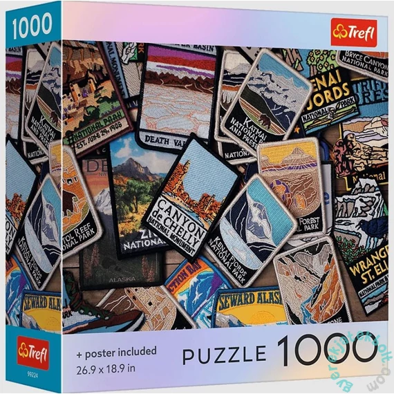 Trefl 1000 db-os puzzle - Szuvenír az USA-ból  (99224)