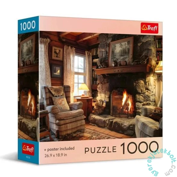 Trefl 1000 db-os puzzle - Kényelmes kunyhó  (99230)