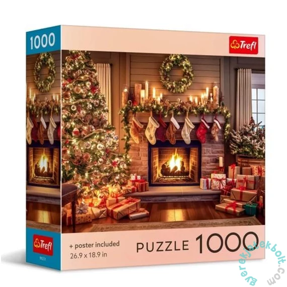 Trefl 1000 db-os puzzle - Karácsonyi hangulat  (99231)