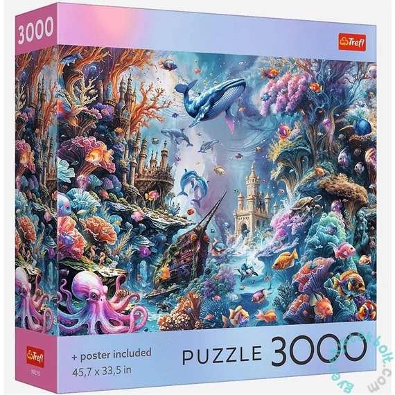Trefl 3000 db-os puzzle - Vízalatti világ  (99270)