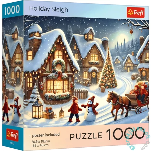 Trefl 1000 db-os puzzle - Ünnepi szán  (99282)