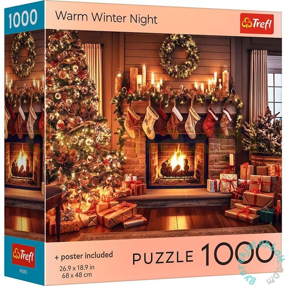 Trefl 1000 db-os puzzle - Meleg téli este  (99283)