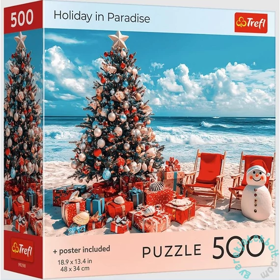 Trefl 500 db-os puzzle - Ünnepek a trópusokon  (99298)
