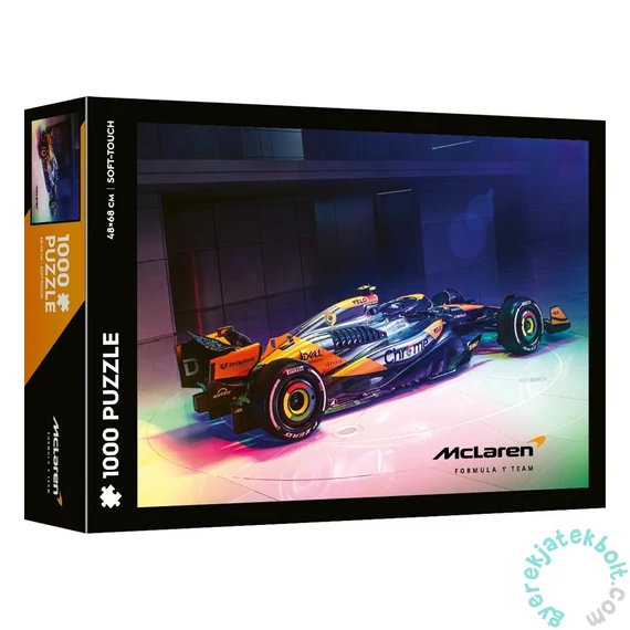 Trefl 1000 db-os Soft-Touch puzzle - Formula 1, McLaren - Chrome Livery (F1-1005260)