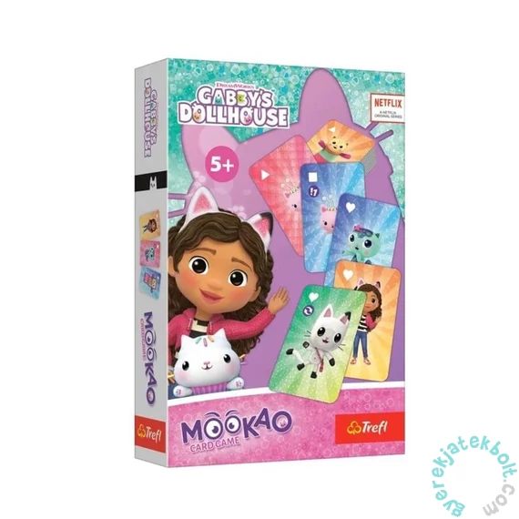 Trefl Mookao kártyajáték - Gabby babaháza (02795)