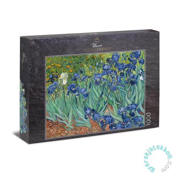 Ulmer 1000 db-os puzzle - Irises, Vincent Van Gogh (0312)