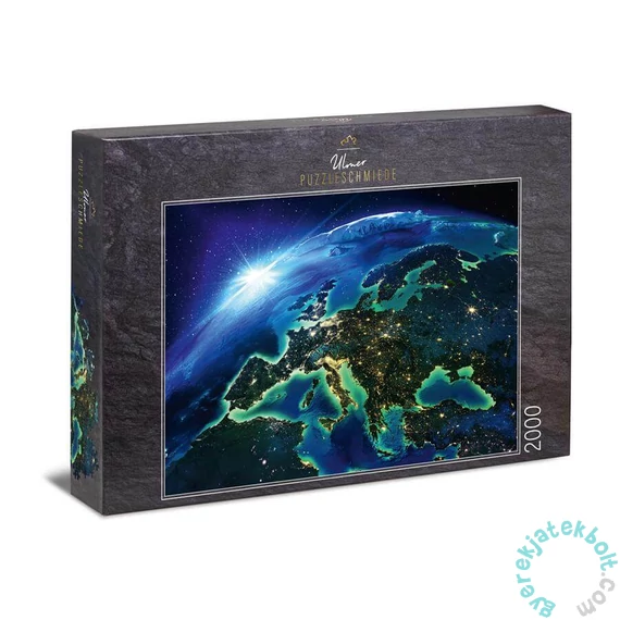 Ulmer 1000 db-os puzzle - Lights of Europe (0428)