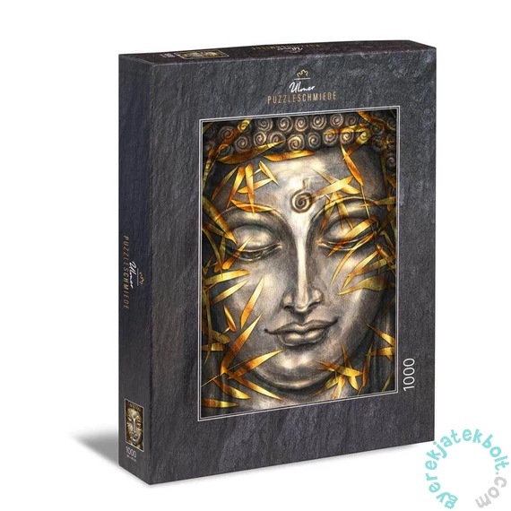 Ulmer 1000 db-os puzzle - Buddha in Silver and Gold (0954)