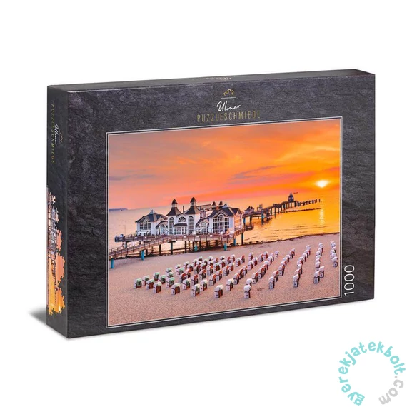 Ulmer 1000 db-os puzzle - Evening Sun on Rügen (1357)