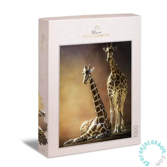 Ulmer 1000 db-os puzzle - Giraffe Love (1432)