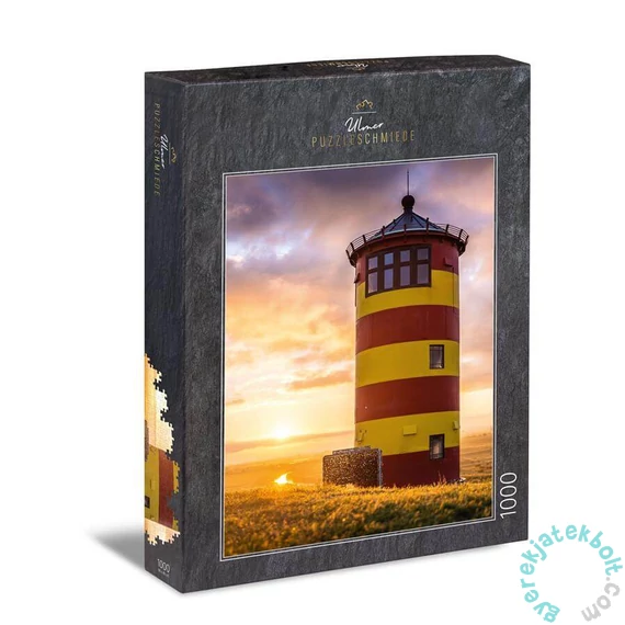 Ulmer 1000 db-os puzzle - Pilsum Lighthouse, Germany (2699)