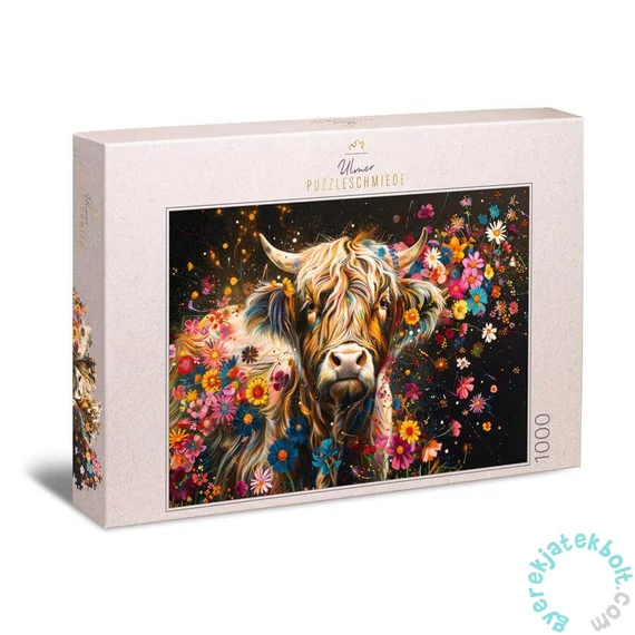 Ulmer 1000 db-os puzzle - Flower Cow (4600)