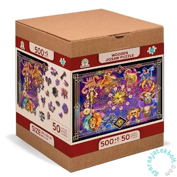Wooden City 505 db-os fa puzzle - Csillagjegyek (NB505-0134-L)