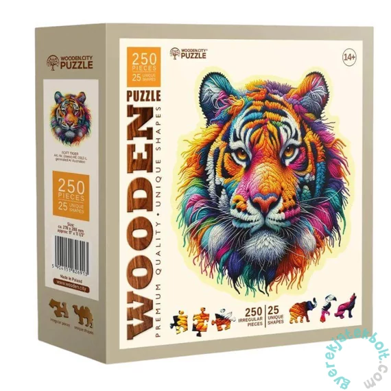 Wooden City 250 db-os fa puzzle - Pamut oroszlán (HE0312-L)