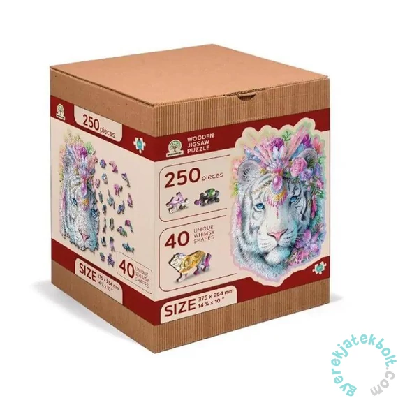 Wooden City 250 db-os fa puzzle - Misztikus tigris (NB0096-L)
