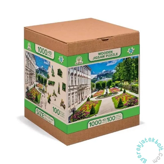 Wooden City 1010 db-os fa puzzle - Mirabell kastély, Salzburg (NB1010-0116-XL)