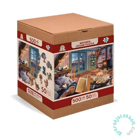Wooden City 505 db-os fa puzzle - Otthonos menedék (NB505-0145-L)