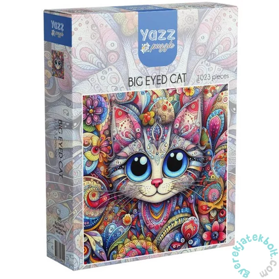 Yazz 1023 db-os puzzle - Big Eyed Cat (3892)