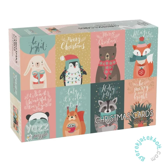 Yazz 1000 db-os puzzle - Christmas Cards (3895)