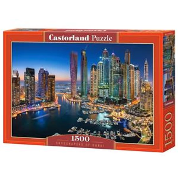 Castorland 1500 db-os puzzle - Dubai felhőkarcolói (C-151813)