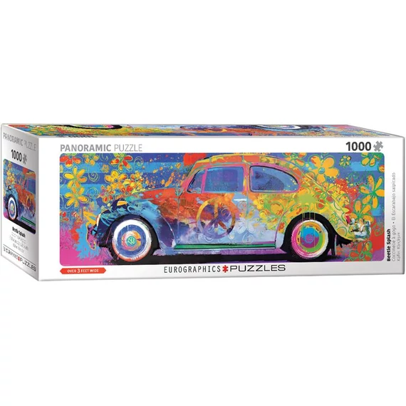 EuroGraphics 1000 db-os Panoráma puzzle -VW Beetle Splash (6010-5441)