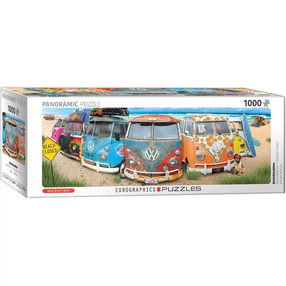 EuroGraphics 1000 db-os Panoráma puzzle - VW Kombination (6010-5442)