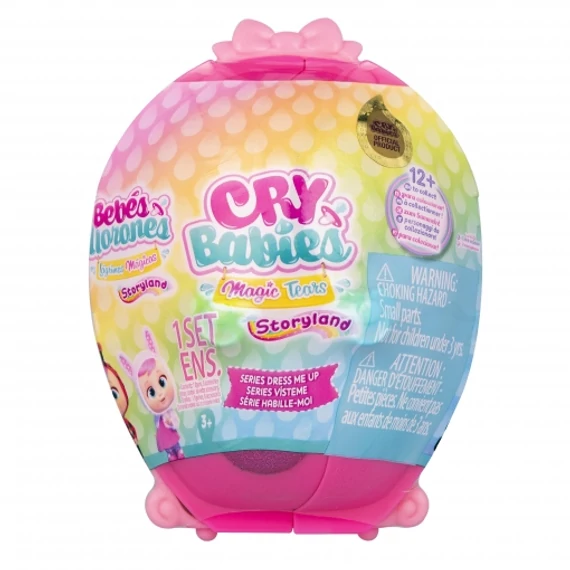 Cry Babies Varázskönnyek Dress Me Up meglepetés baba kapszula gardróbban - S1