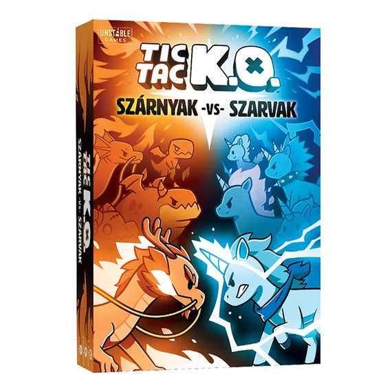Tic Tac K.O. Szárnyak vs. Szarvak kártyajáték (TEE10003)