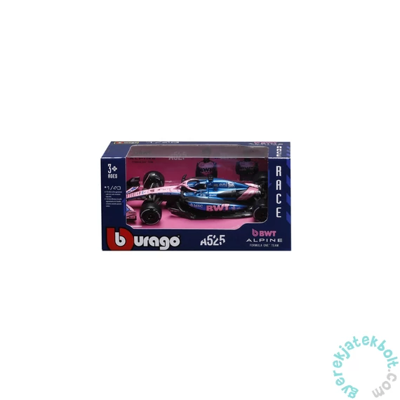 Bburago F1 versenyautó - Alpine A525 Pierre Gastly 1/43 (38257)