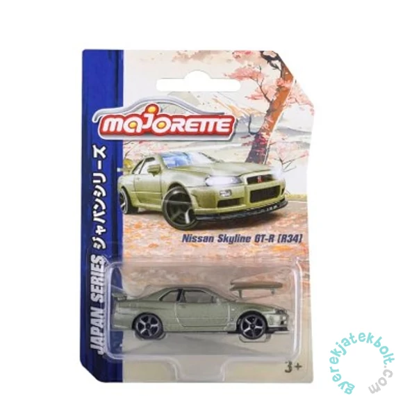 Majorette Japán series kisautó - Nissan Skyline GT-R (212051029)
