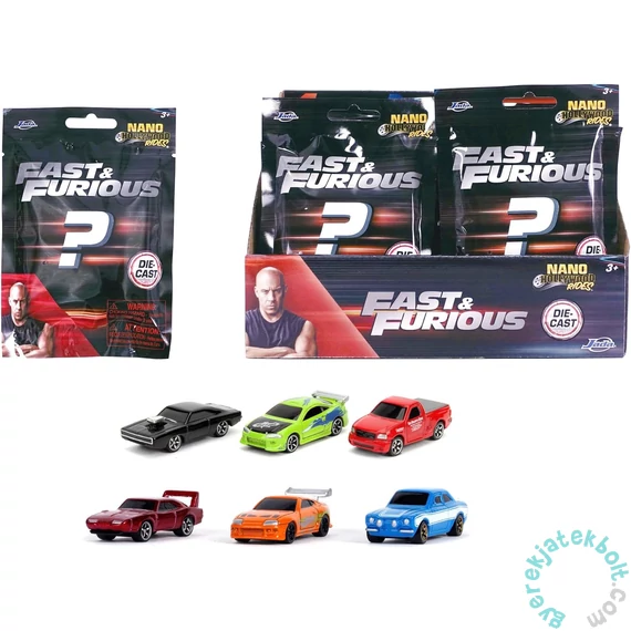 Fast &amp; Furious meglepetés kisautó (253201008)