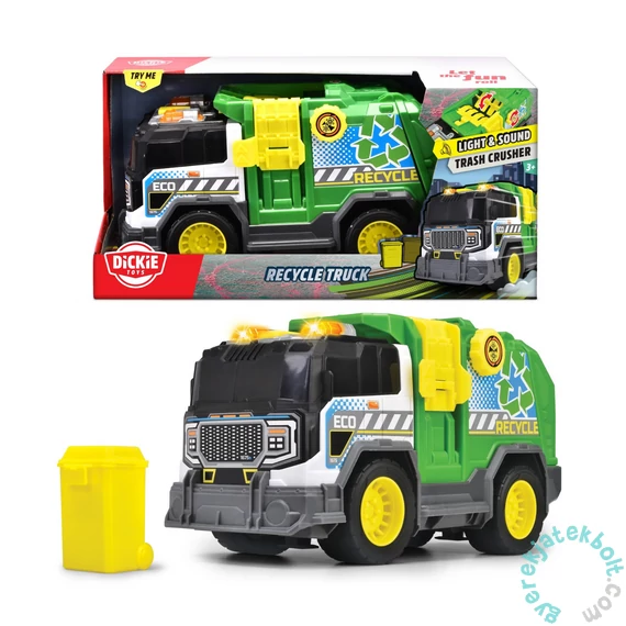 Dickie Szelektív kukásautó fénnyel és hanggal 30 cm (203306021)