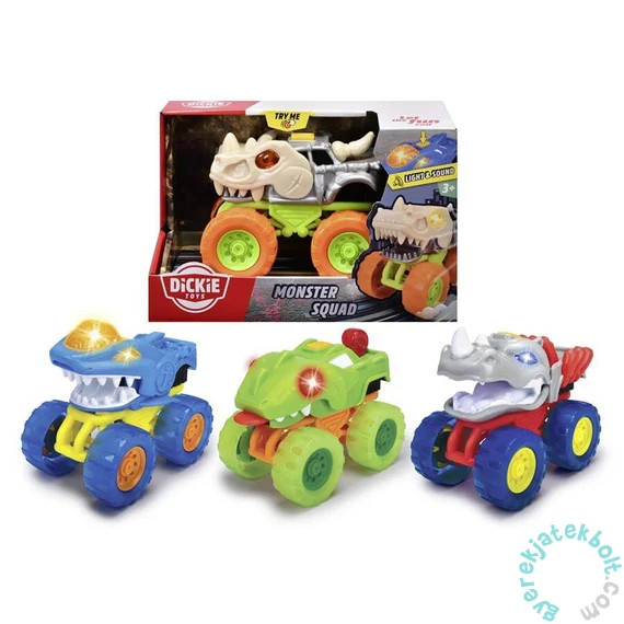 Dickie Monster Squad autók - 4 féle (203752021)