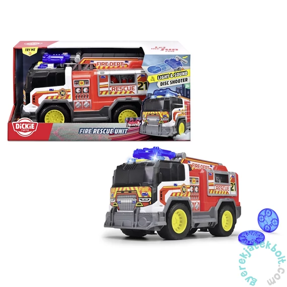 Dickie - Tűzoltó egység - 30 cm (203306020)
