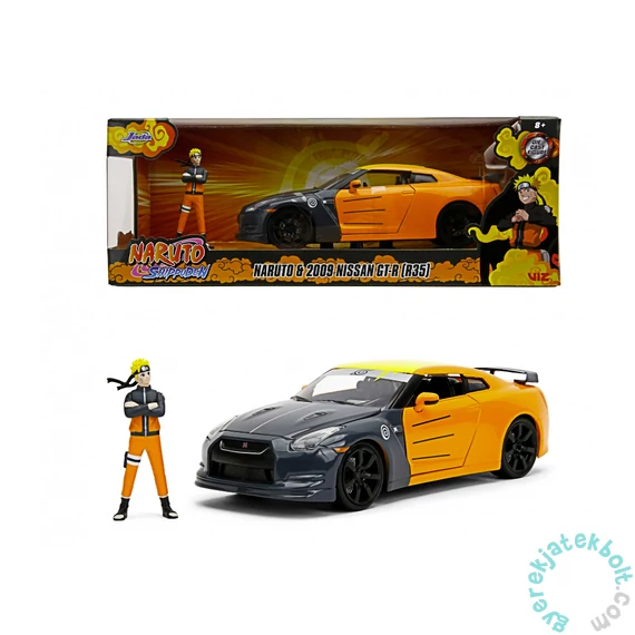 Jada - Naruto 2009 Nissan GT-R játékautó 1:24 (253255054)