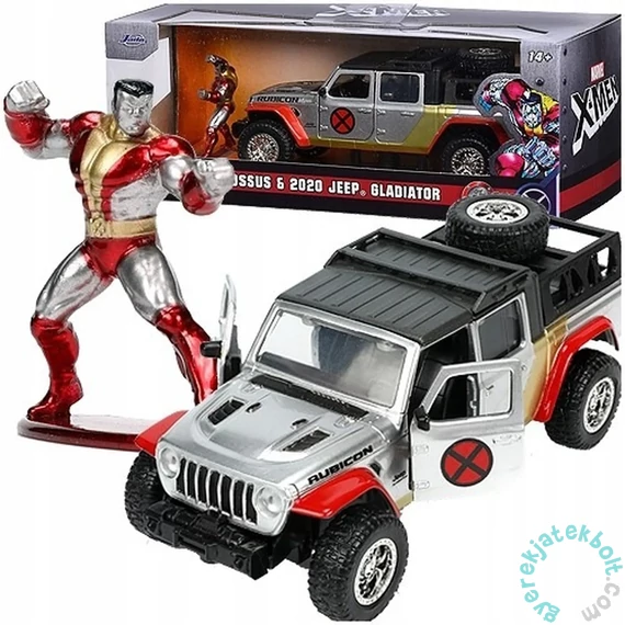 Jada - Marvel - X-men Jeep Gladiator Colossus figurával - 1:32 (253223012)