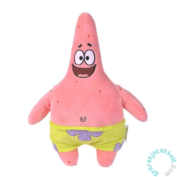 SpongyaBob Kockanadrág plüss figura - Csillag Patrik - 35 cm (109491001)